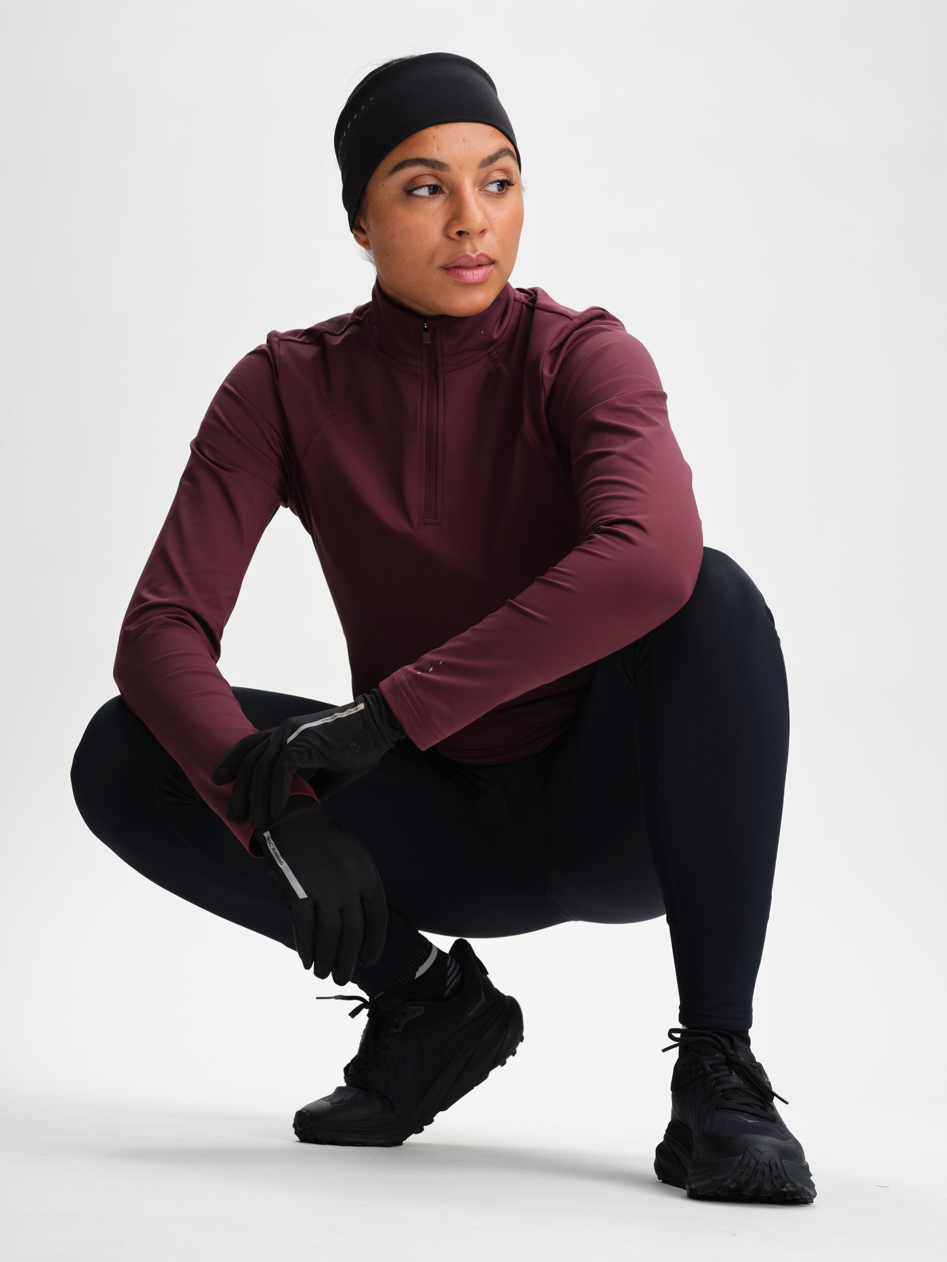 SOC, W Run Warm Half Zip