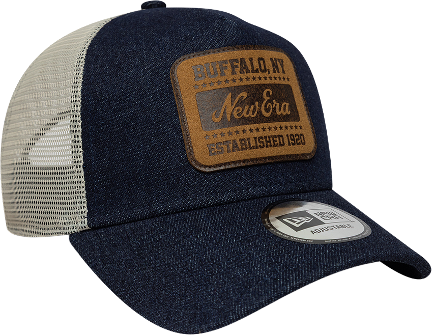 NEW ERA, NE PATCH DENIM TRUCKER