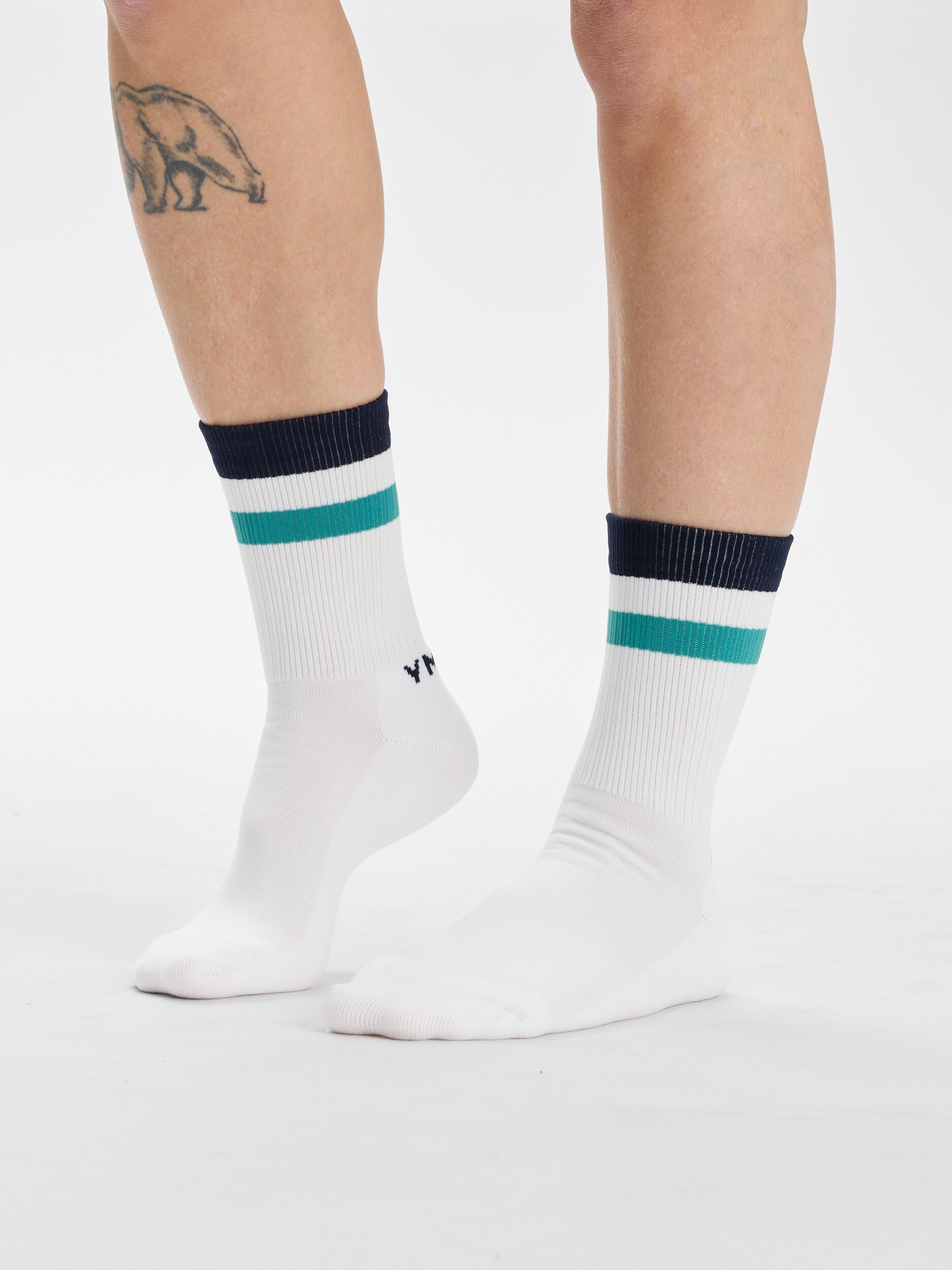 
YMR TRACK CLUB, 
&Aring;sunden Mid Crew Socks, 
Detail 1
