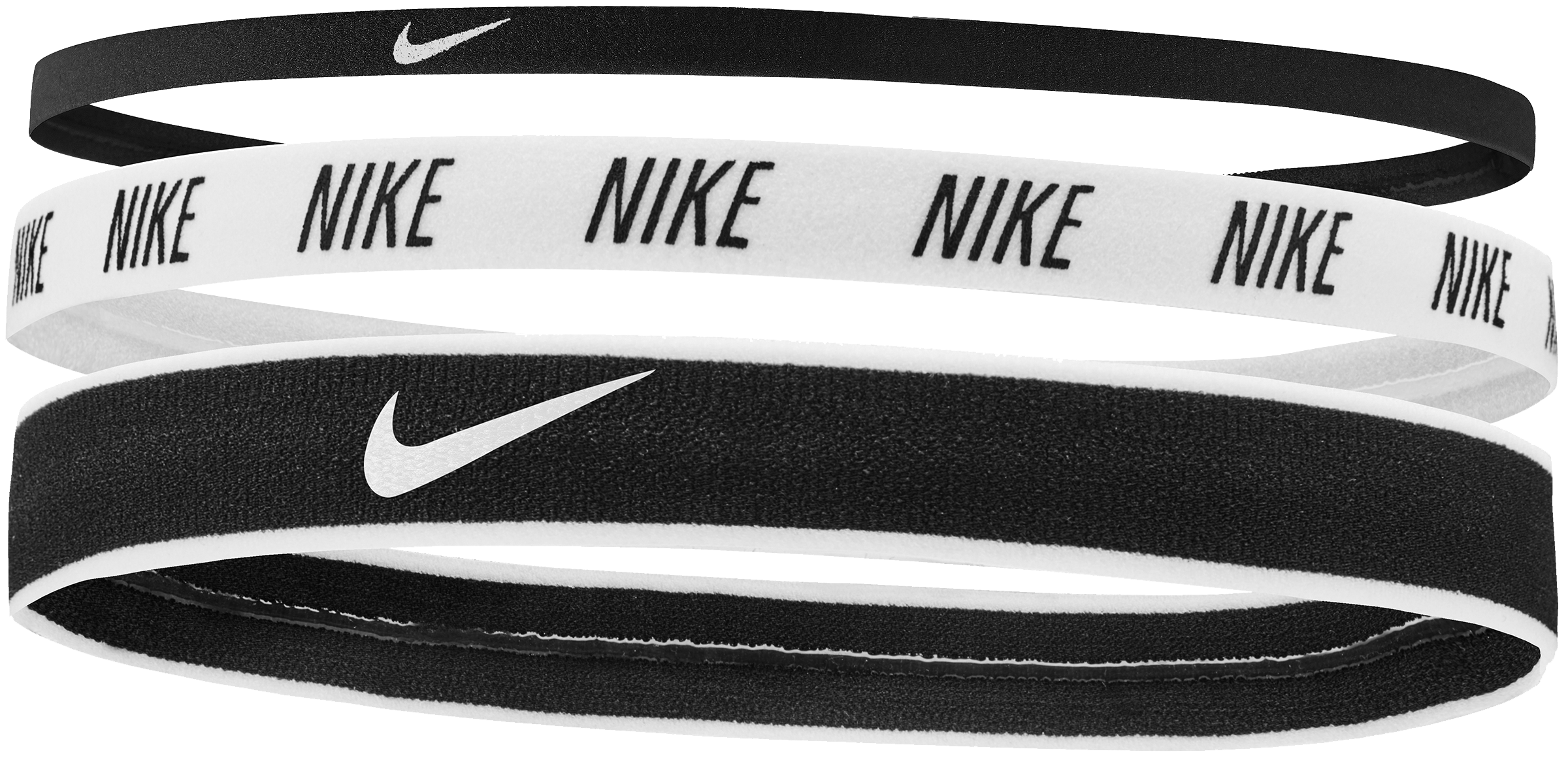 
NIKE, 
Nike Mixed Width Headbands 3Pk, 
Detail 1
