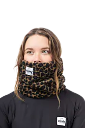 Beanie Sherpa Neckwarmer - Leopard Model01 Small1x1
