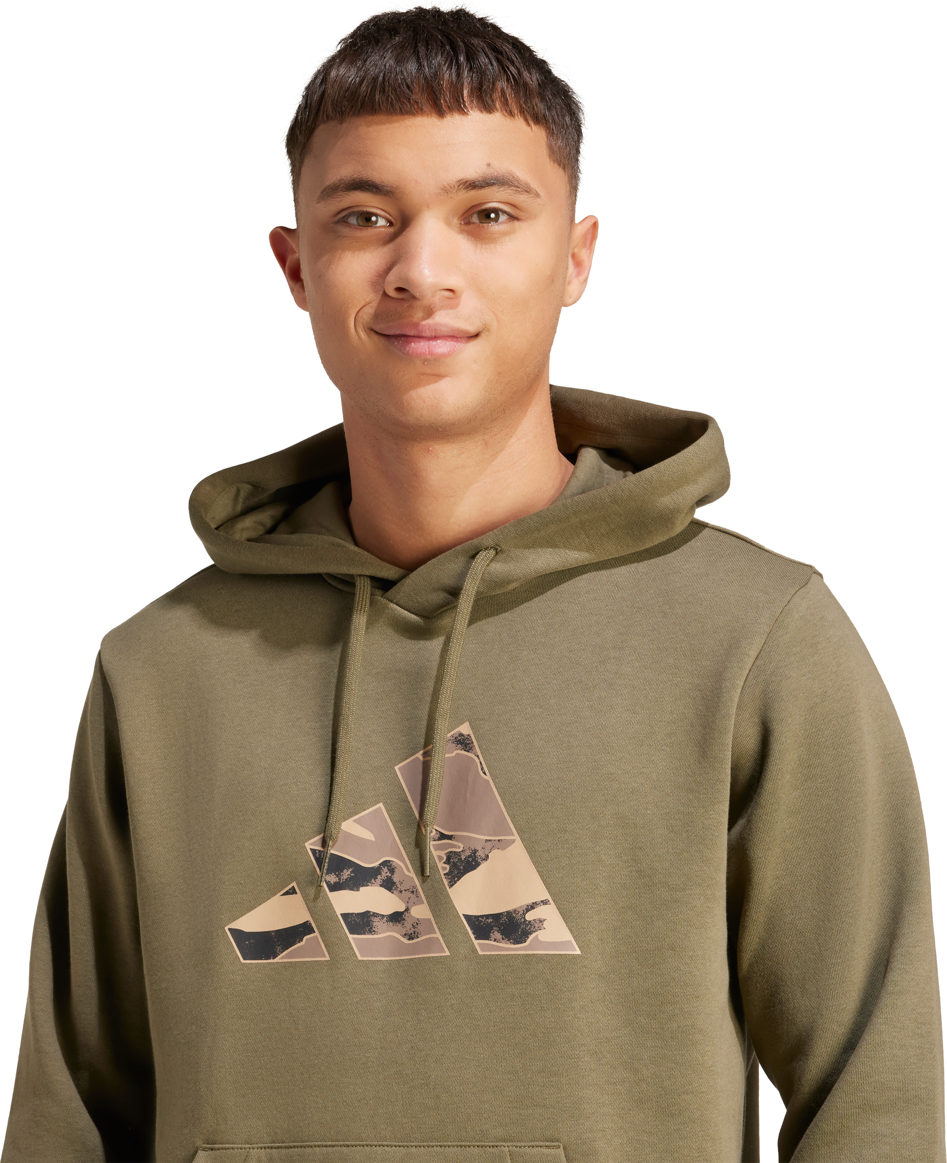 ADIDAS, CAMO 3B HOOD M