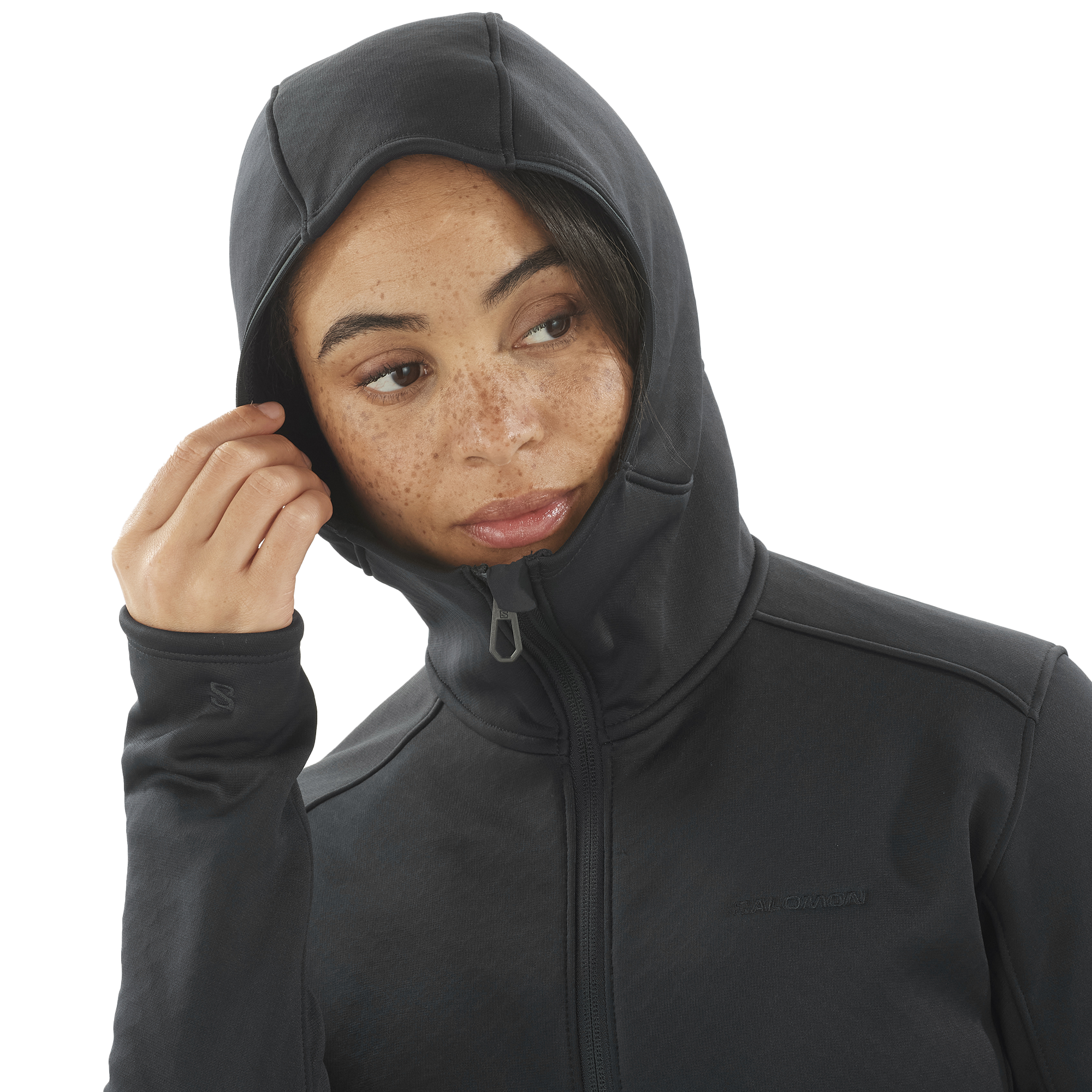 SALOMON, Sntial Midfleece Fz Hd W