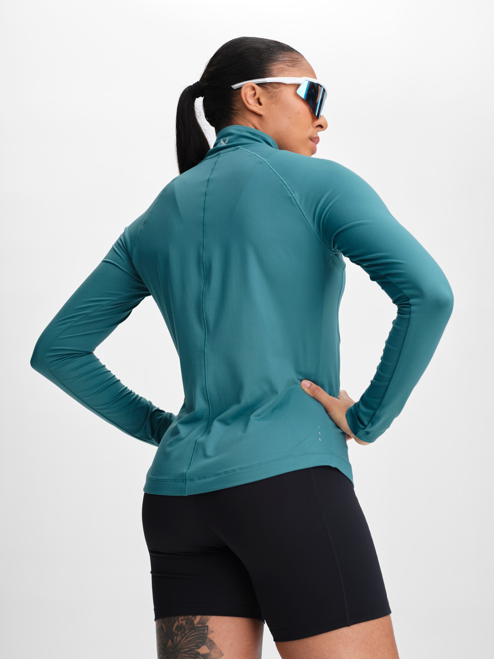 SOC, W RUN LIGHT HALF ZIP