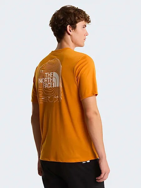 THE NORTH FACE М РАСЧЕТНЫЙ ЛОГОТИП С КОРОТКИМИ РУКАВАМИ ФУТБОЛКА С ГРАФИКОЙ