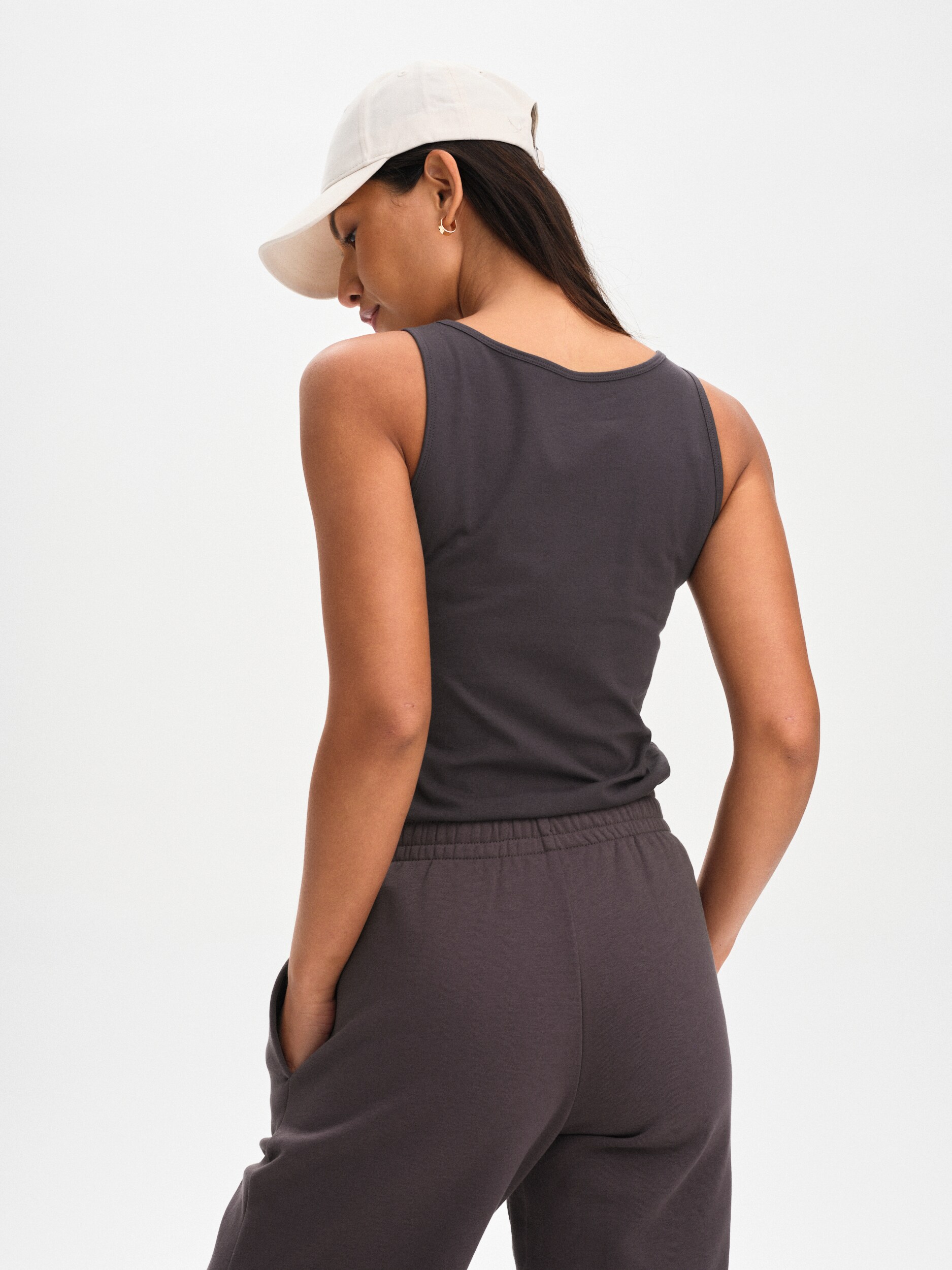 SOC, W SLIM FIT SINGLET