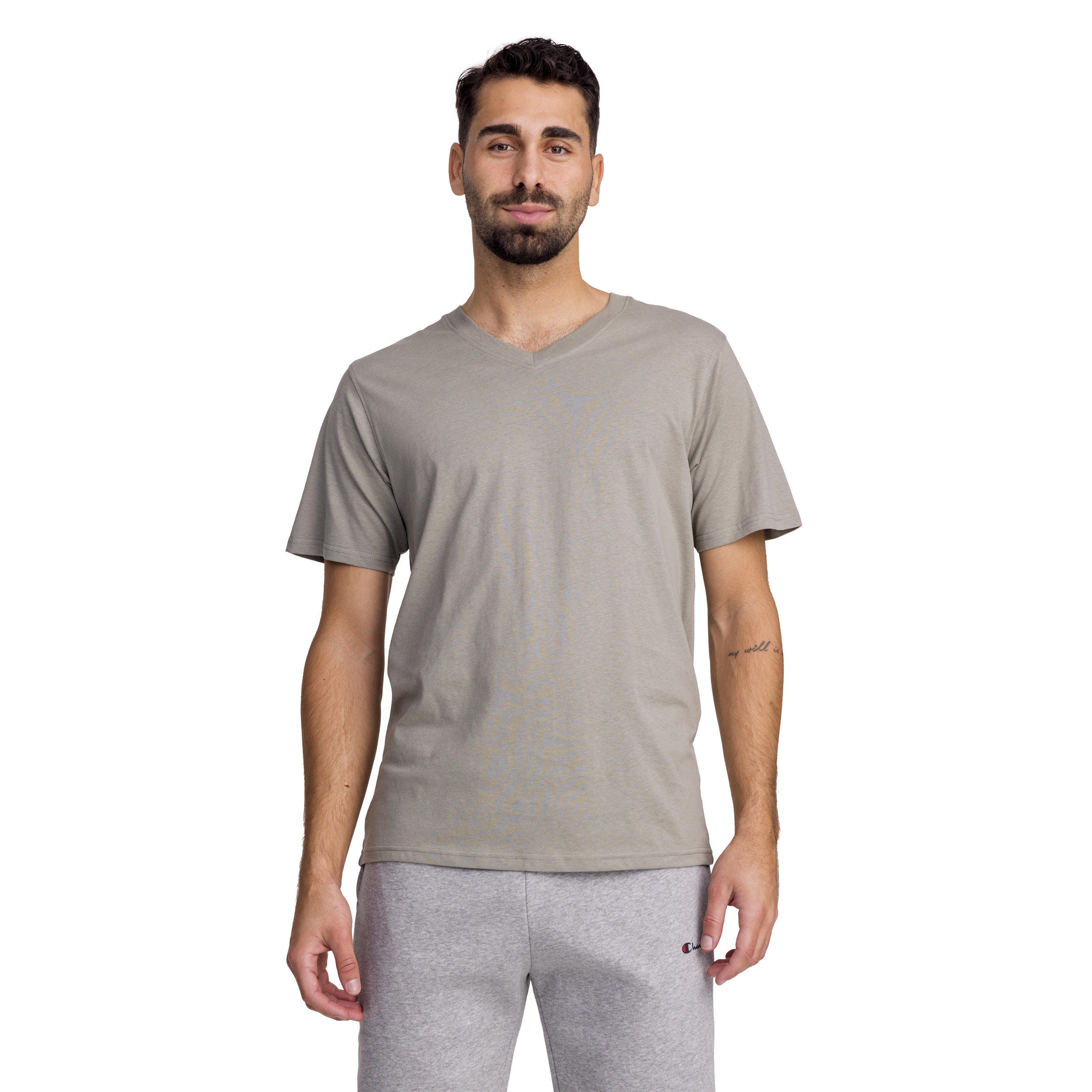 
TAKEOFF, 
So Basic V-Neck T, 
Detail 1
