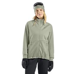 W ESSENTIAL WARM JACKET - SHADOW Model01 Small1x1