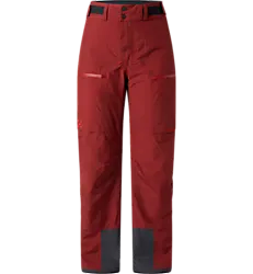 Latnja Gtx Insulated Pant Women - Carmine Red Standard Small1x1