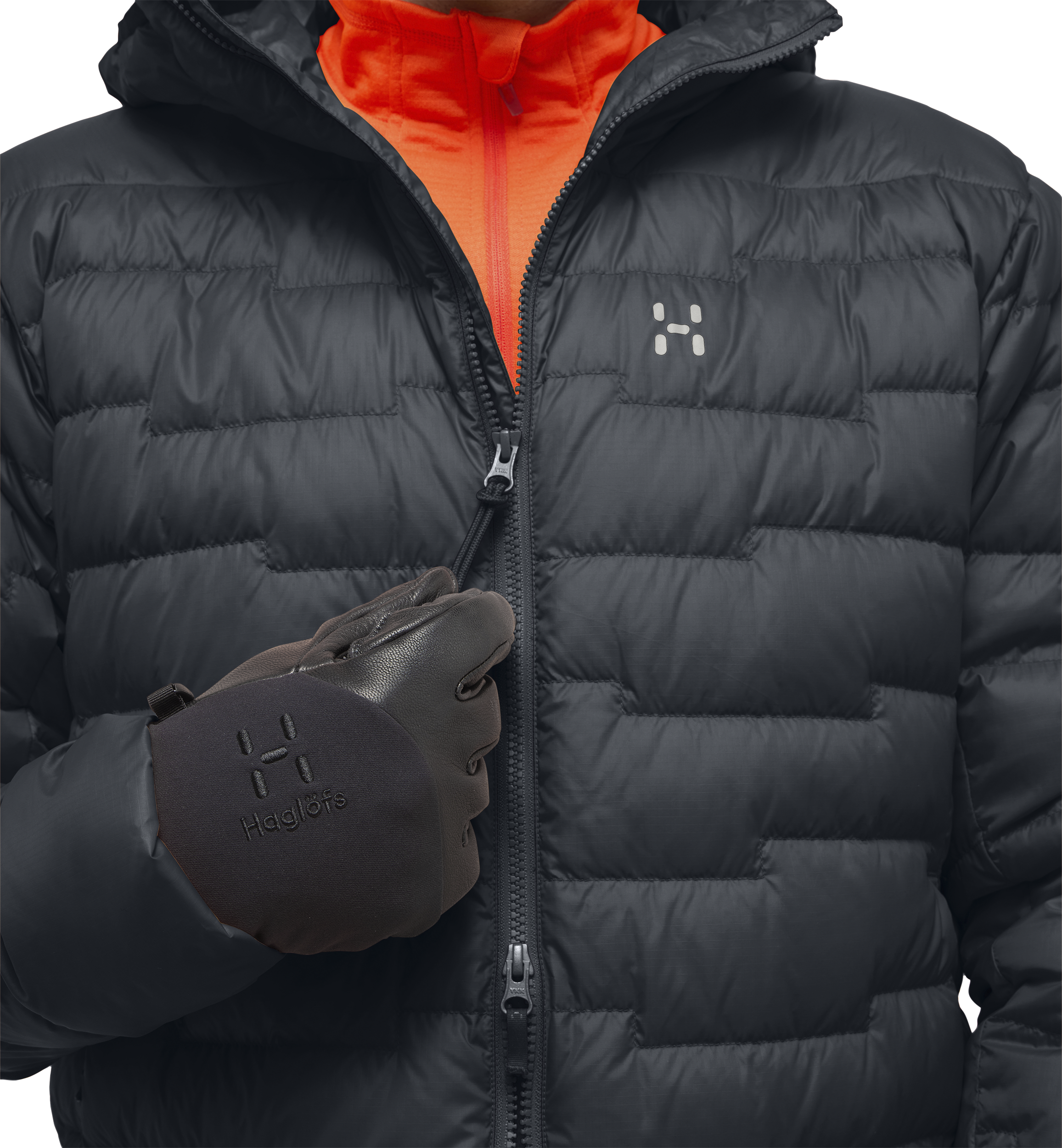 HAGL&Ouml;FS, Roc Flash Down Hood Men