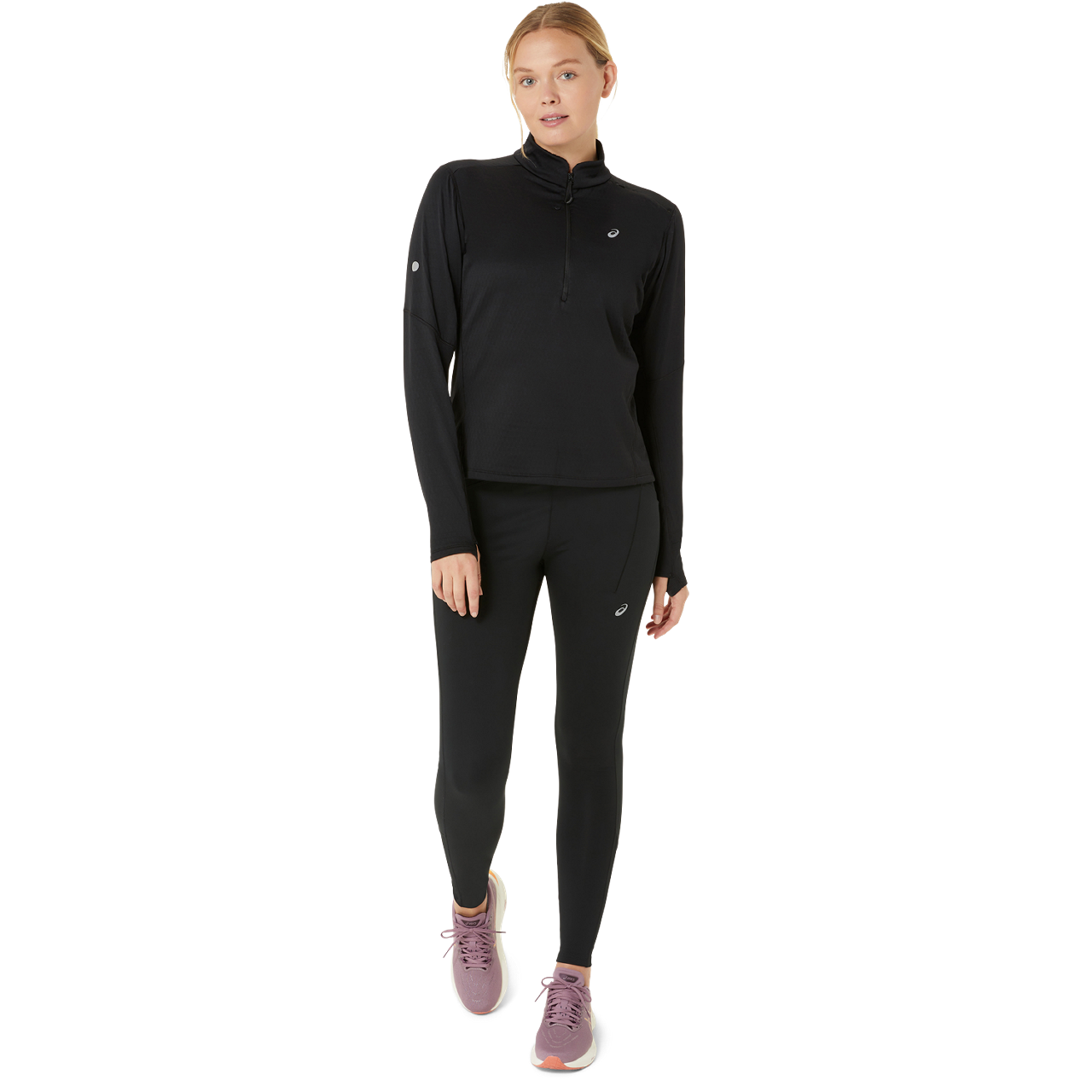ASICS, W Road Winter 1/2 Zip Mid Layer