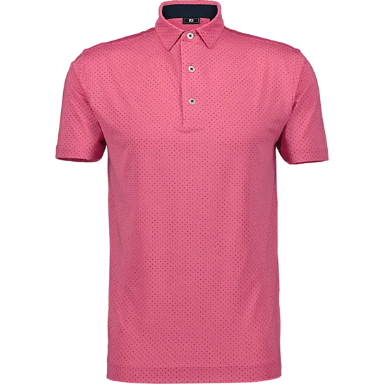 FOOTJOY,
Stretch Lisle Dot Print,
Detail 1