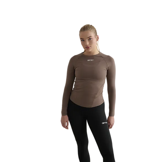 387374106101 AIM´N W Soft Basic Long Sleeve 387374106101 AIM´N W Soft Basic Long Sleeve Model01 Detail