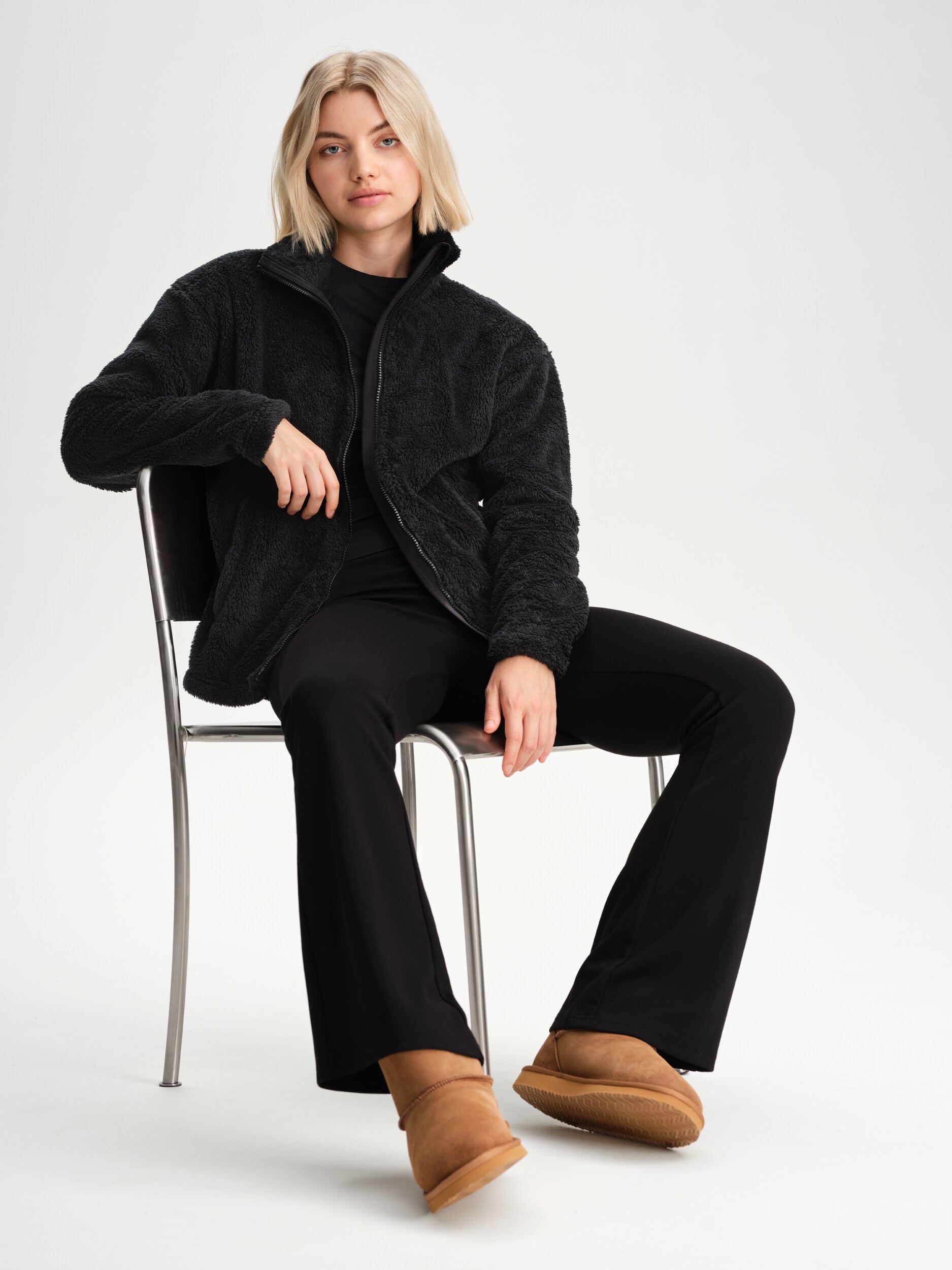 EVEREST, W Cozy Pile Jacket