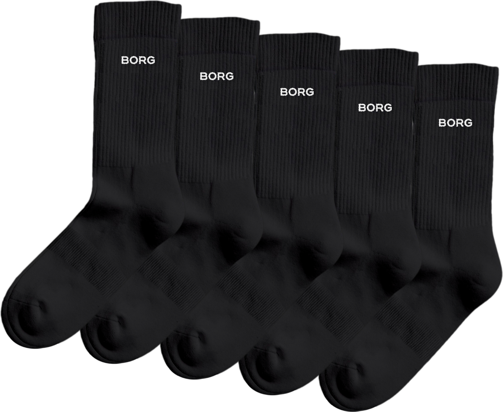 
BJ&Ouml;RN BORG, 
U ESSENTIAL CREW SOCK 5P, 
Detail 1
