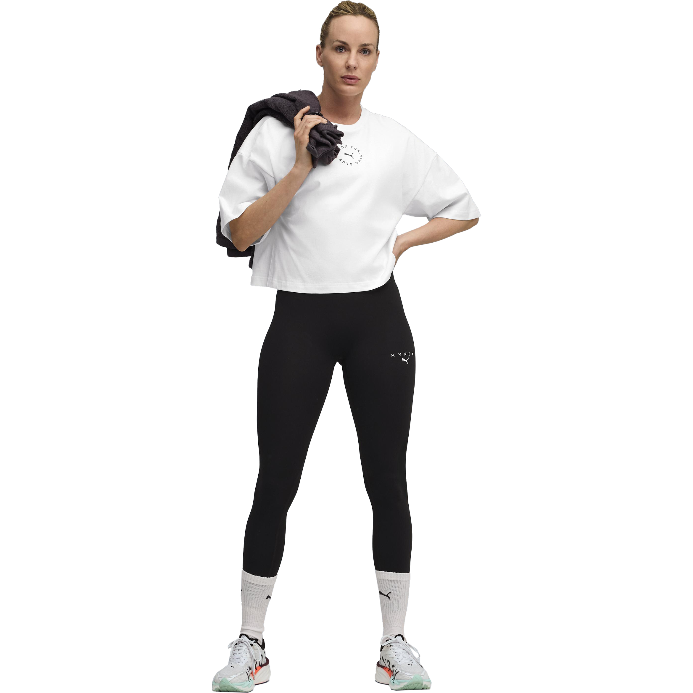 PUMA, W Puma X Hyrox Shapeluxe 7/8 Tight