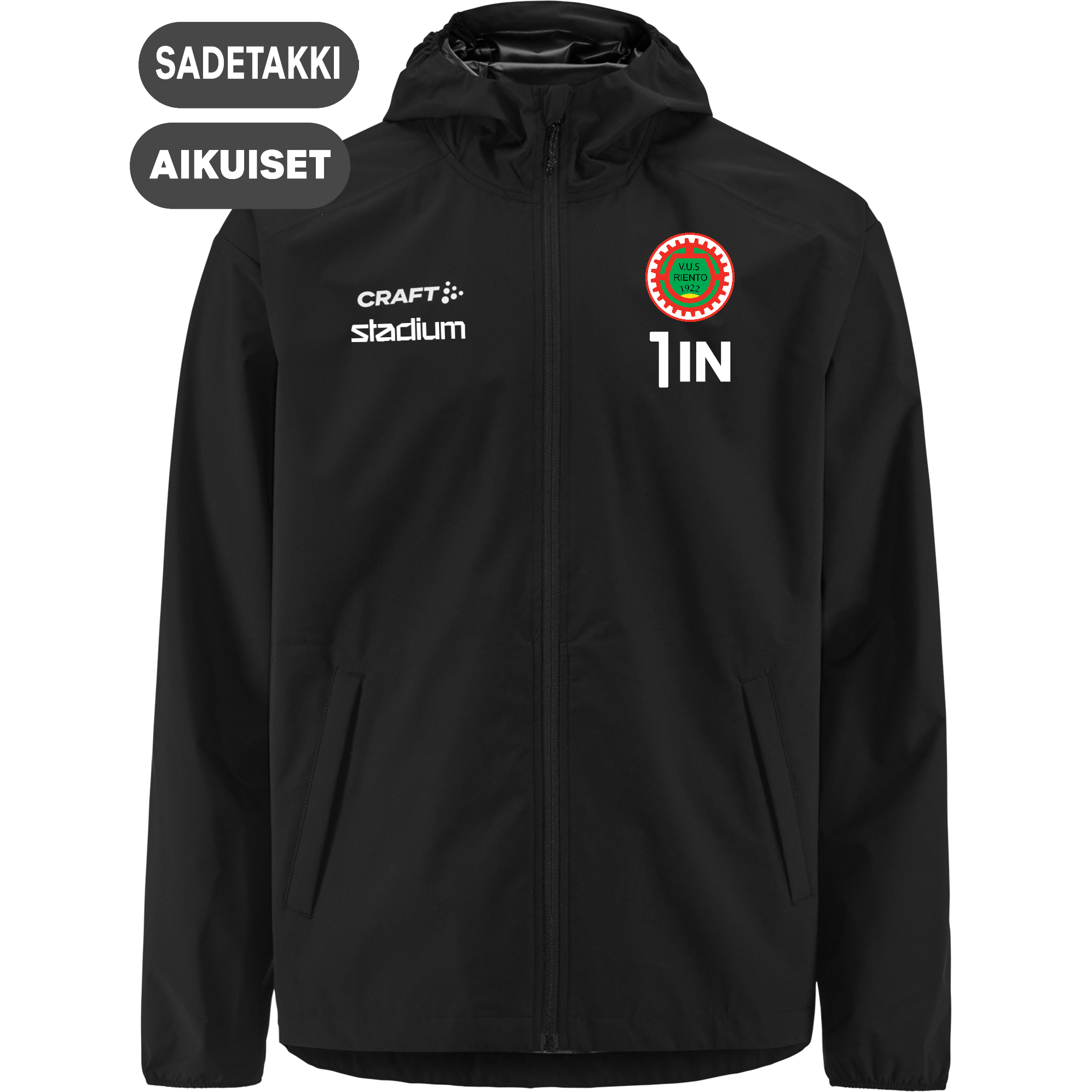 
CRAFT, 
SQUAD GO WEATHER JACKET, 
Detail 1
