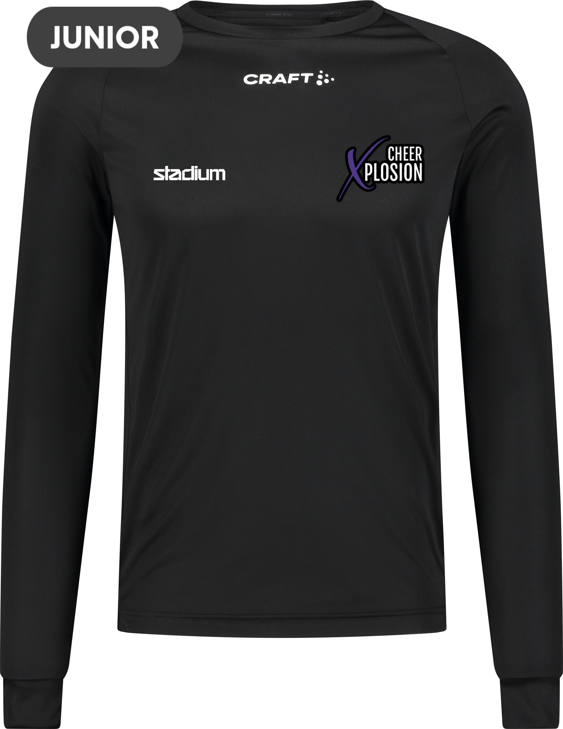 
CRAFT, 
Rush 2.0 Ls Tee Jr, 
Detail 1
