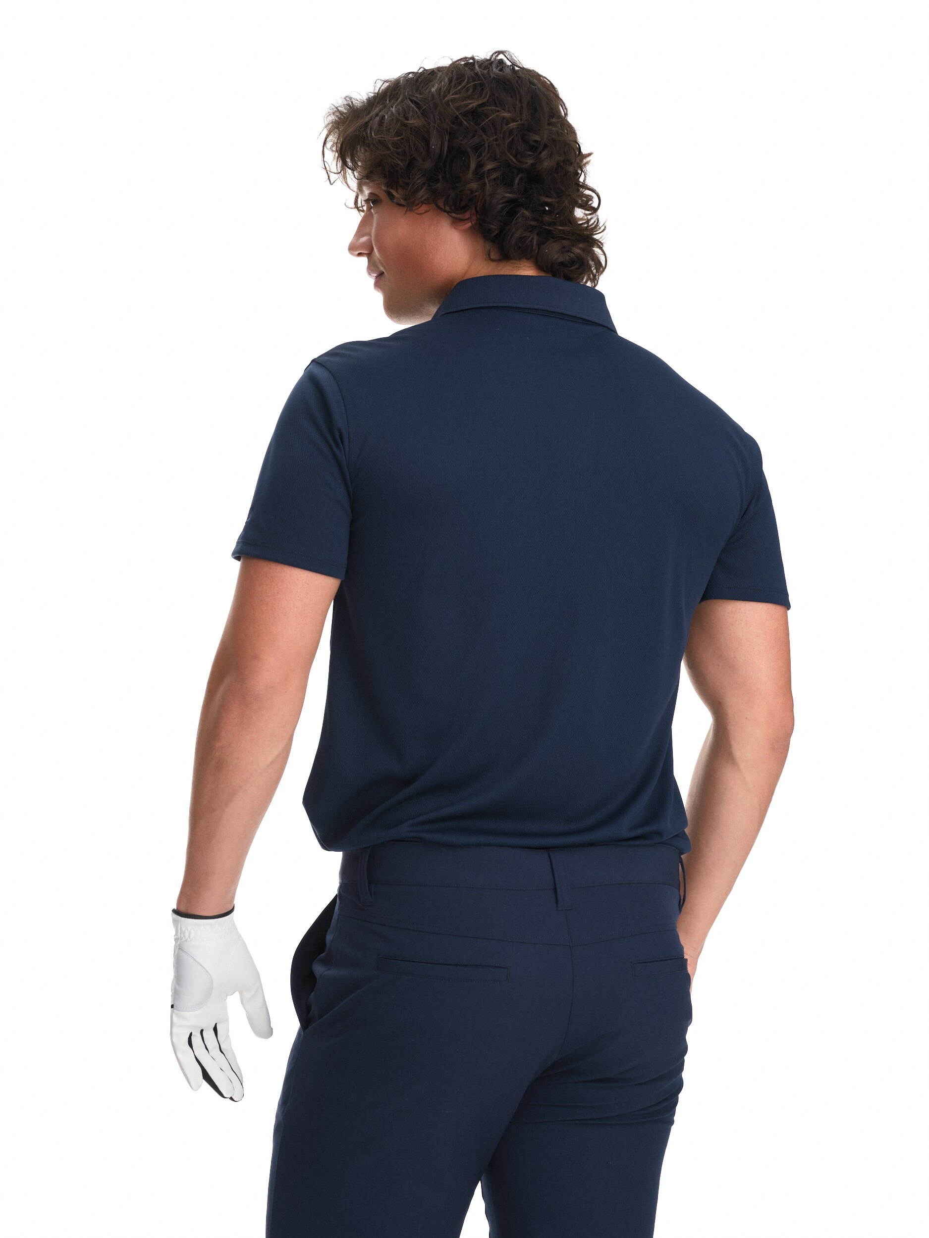 FOUR D, GOLF MESH POLOSHIRT M