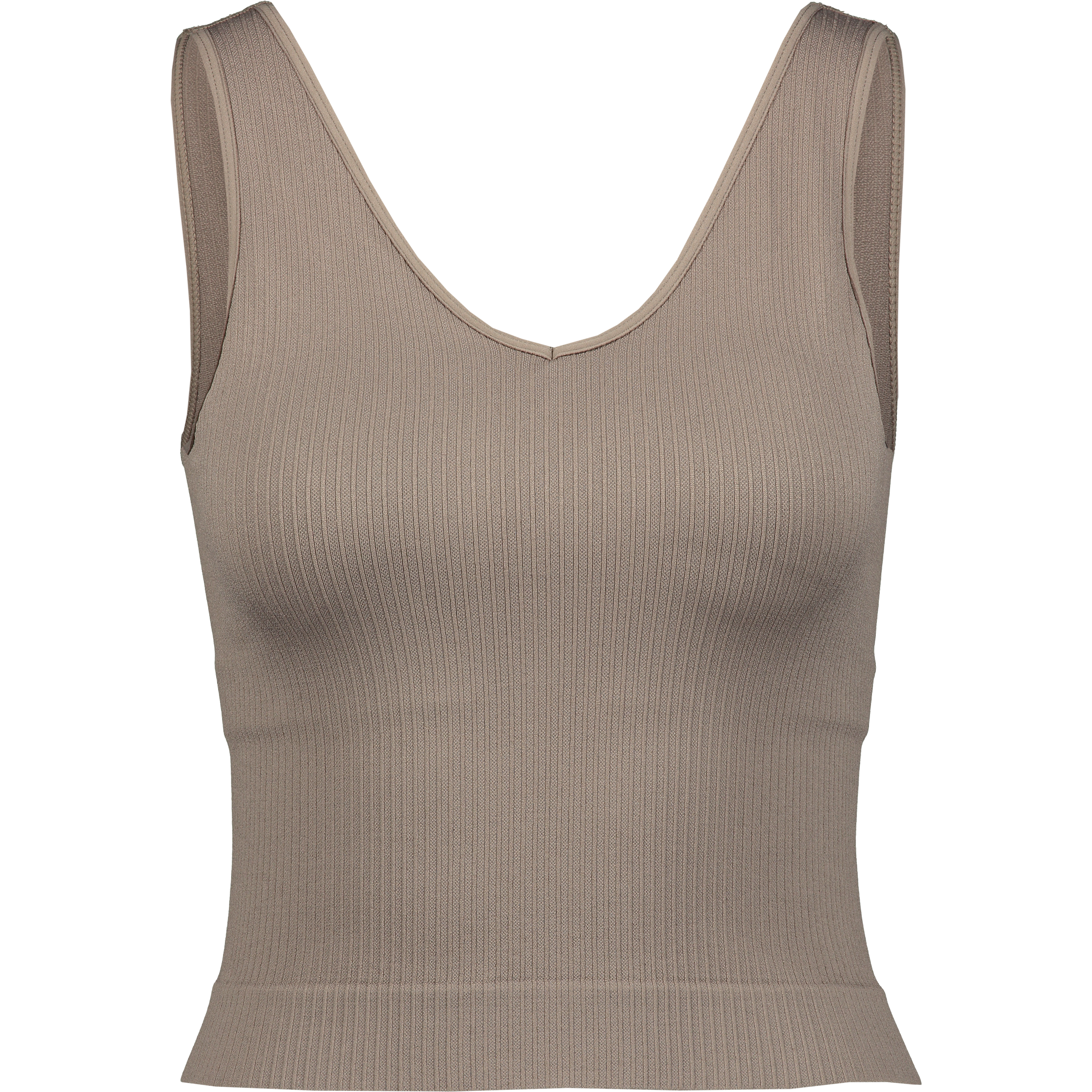 TRIDRI, Ribbed Seamless Top W