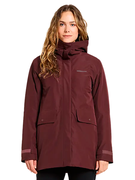 406552102101 DIDRIKSONS W Tuva Parka 406552102101 DIDRIKSONS W Tuva Parka Model01 Detail