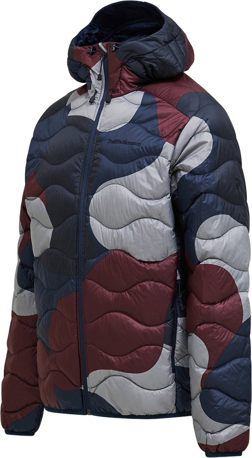 PEAK PERFORMANCE, M AOP HELIUM DOWN HOOD JACKET