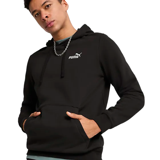 405081101102 PUMA M Ess Small No. 1 Logo Hoodie Fl 405081101102 PUMA M Ess Small No. 1 Logo Hoodie Fl Model01 Detail