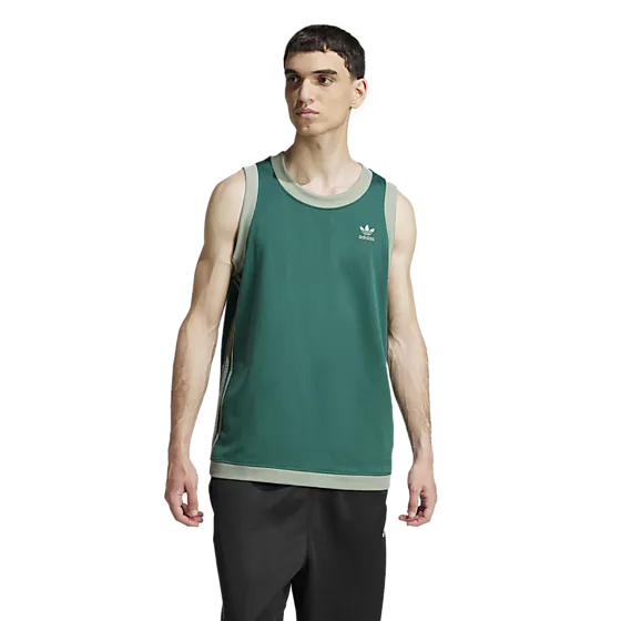 403785102102 ADIDAS ORIGINALS M Mockeyelet Vest 403785102102 ADIDAS ORIGINALS M Mockeyelet Vest Model01 Detail