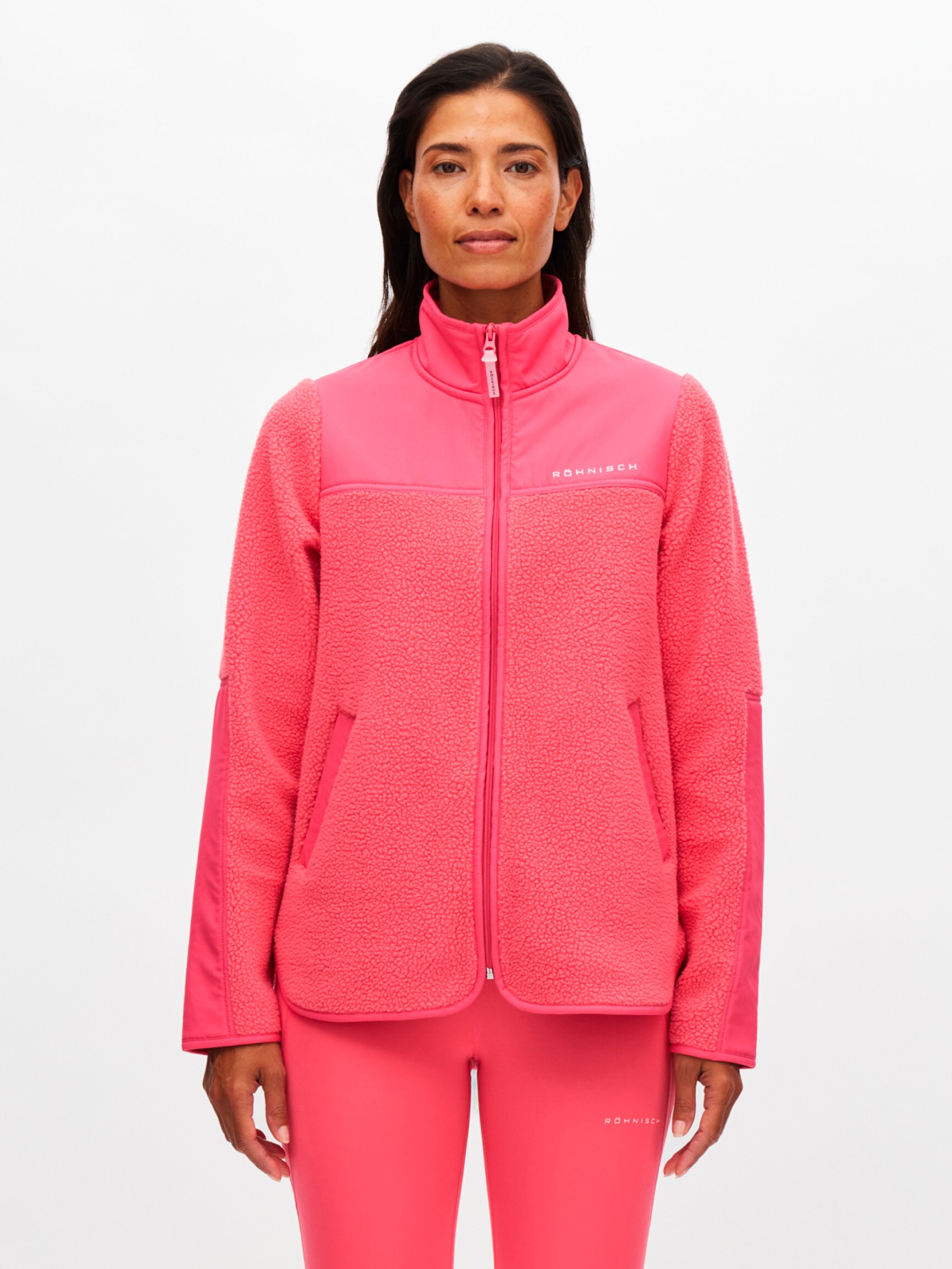 
R&Ouml;HNISCH, 
W Phoebe Pile Jacket, 
Detail 1
