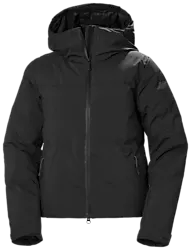 W Nora Short Puffy Jacket - Black Standard Small1x1