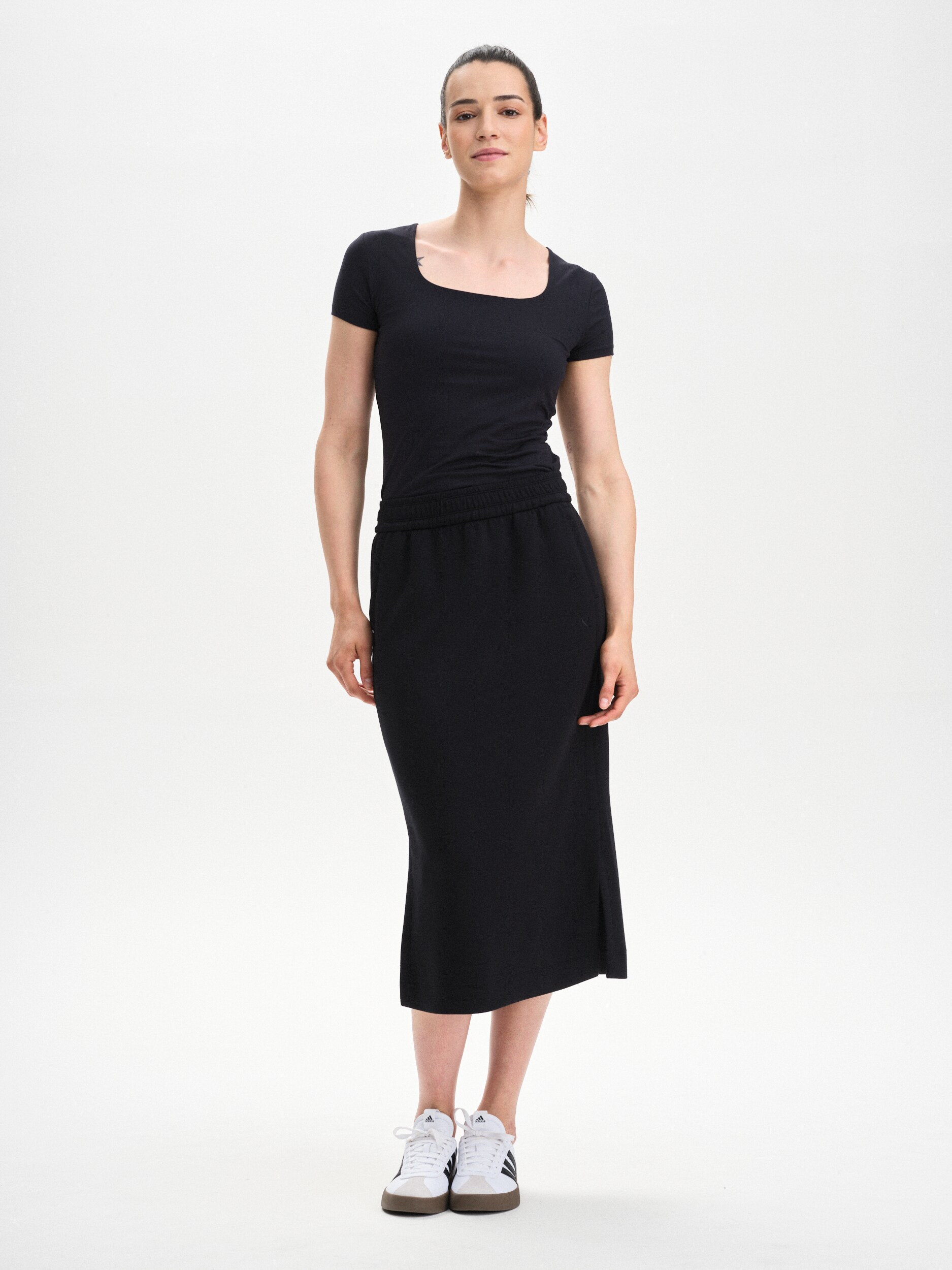 SOC, W SOFT SCUBA SKIRT