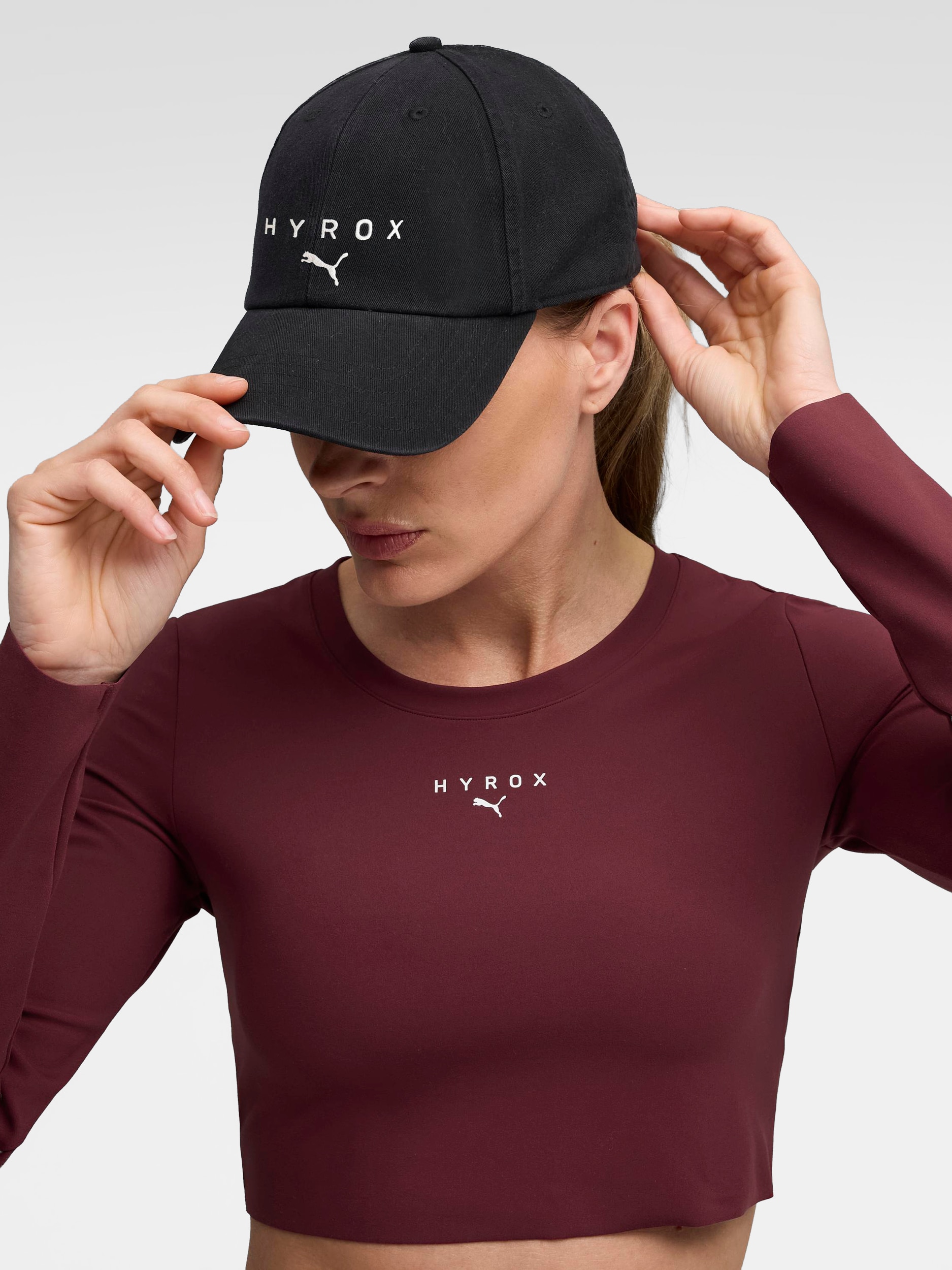 
PUMA, 
PUMA X HYROX BB CAP, 
Detail 1

