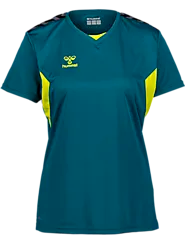 Authentic Pl Jersey Ss W - Blue/Yellow Standard Small1x1