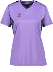 Authentic Pl Jersey Ss W - Purple/Asphalt Standard Small1x1