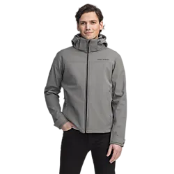 M Light Softshell Jacket - Khaki Grey Model01 Small1x1