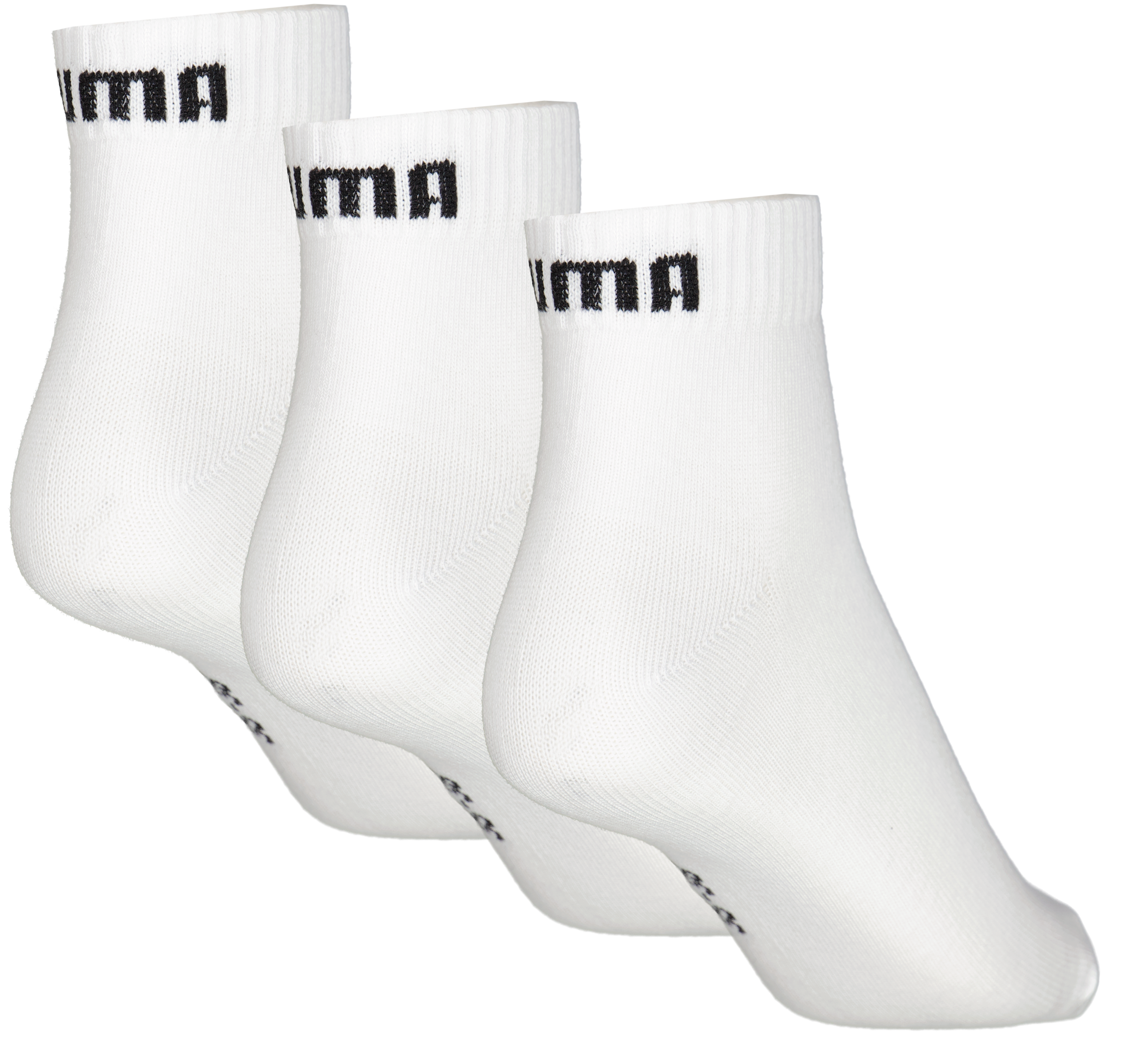 PUMA, Puma Unisex Quarter Plain 3p