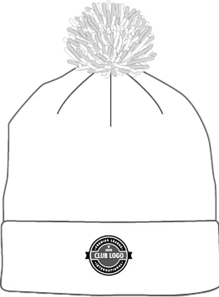 
JSM, 
KNIT TUFT HAT W E 20-49, 
Detail 1
