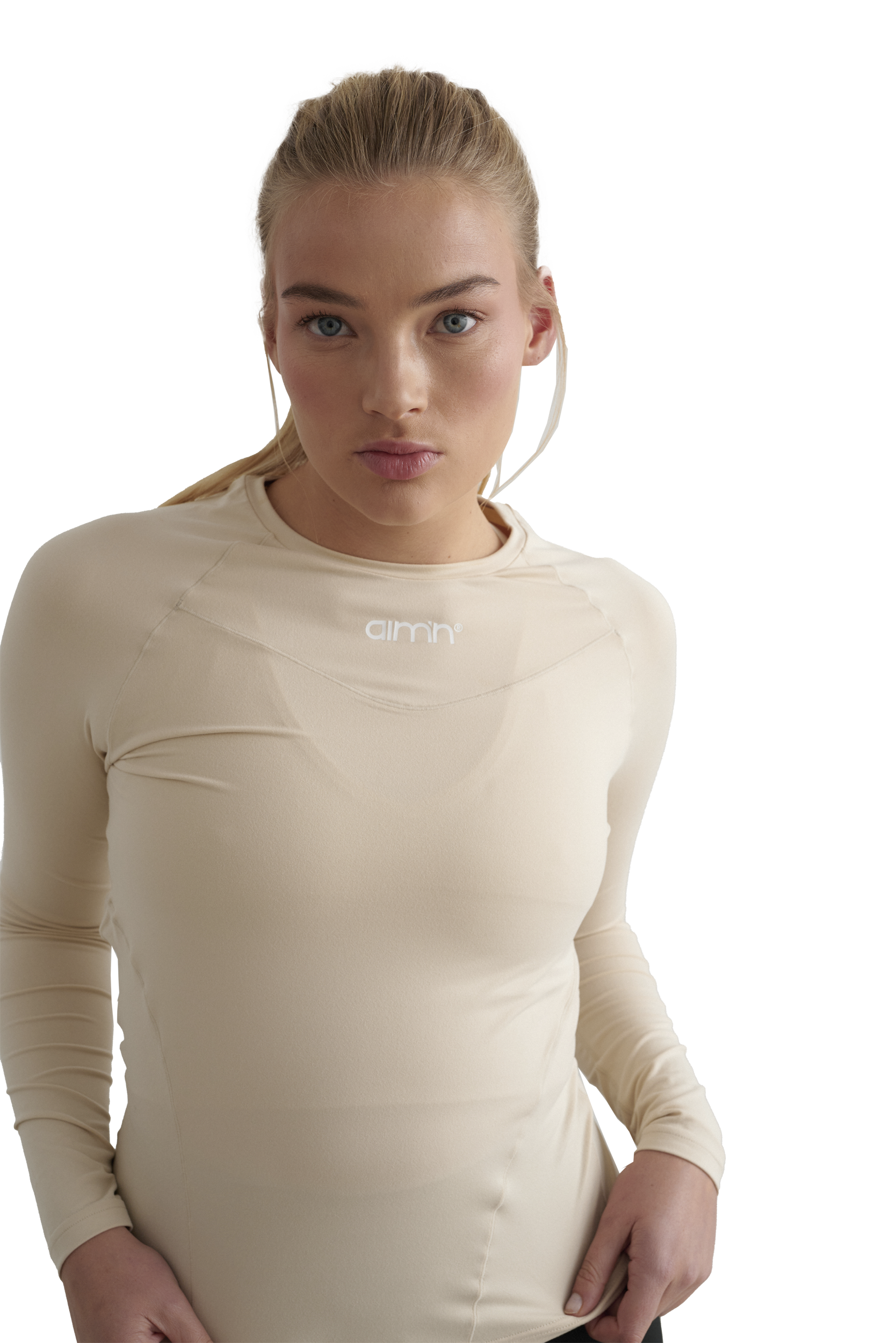 AIM&acute;N, W Soft Basic Long Sleeve