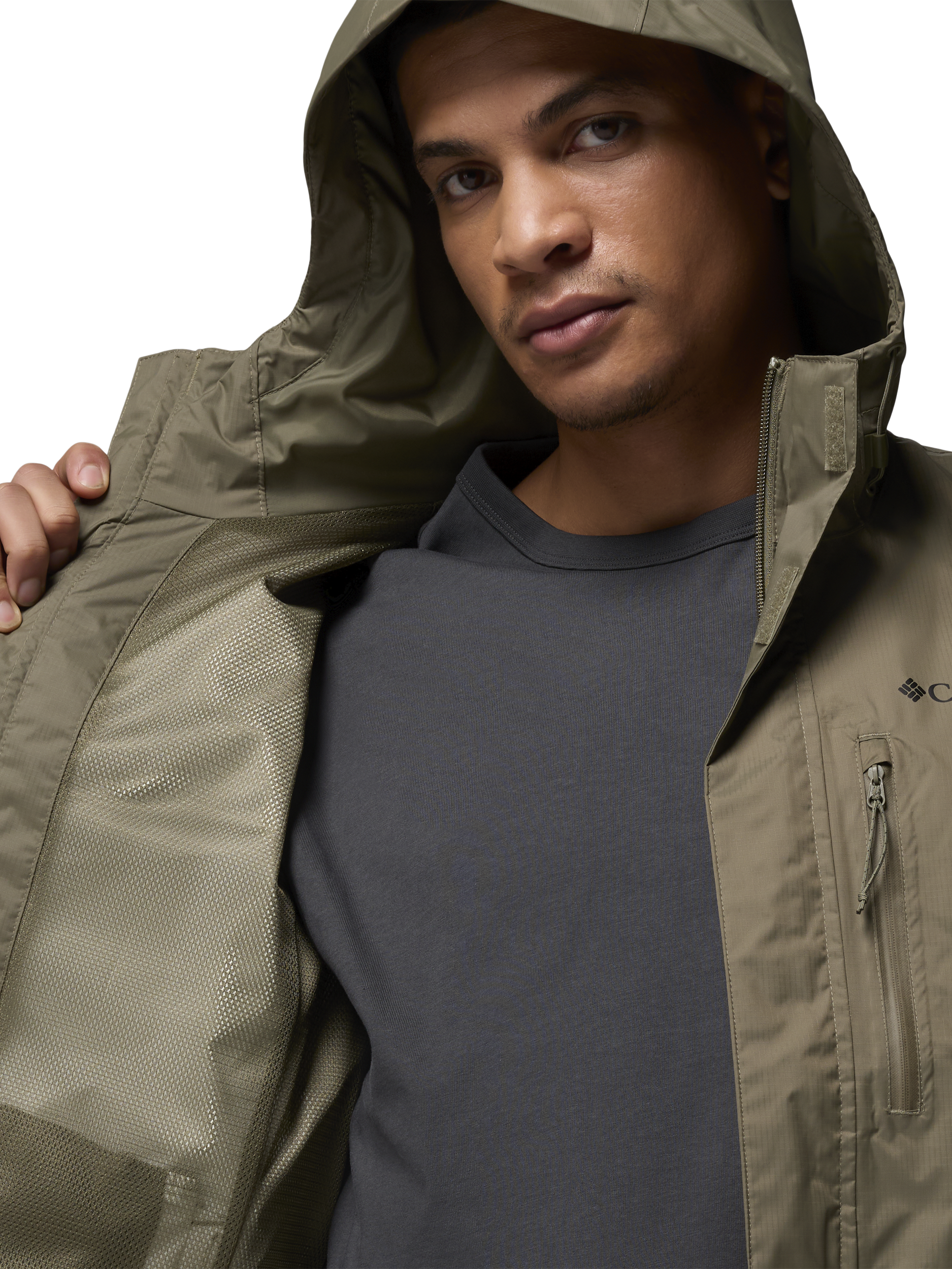 COLUMBIA, M POURING ADVENTURE&trade; III JACKET