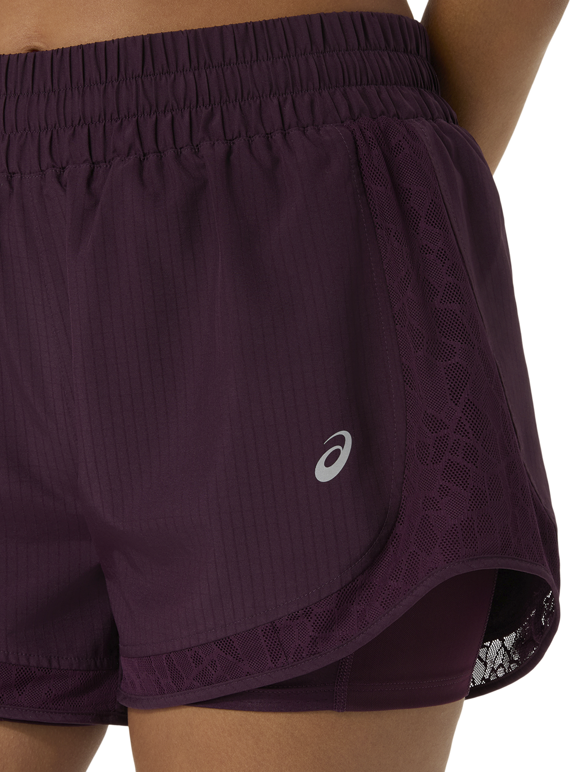 ASICS, W NAGINO RUN ADJUSTABLE 4IN SHORT