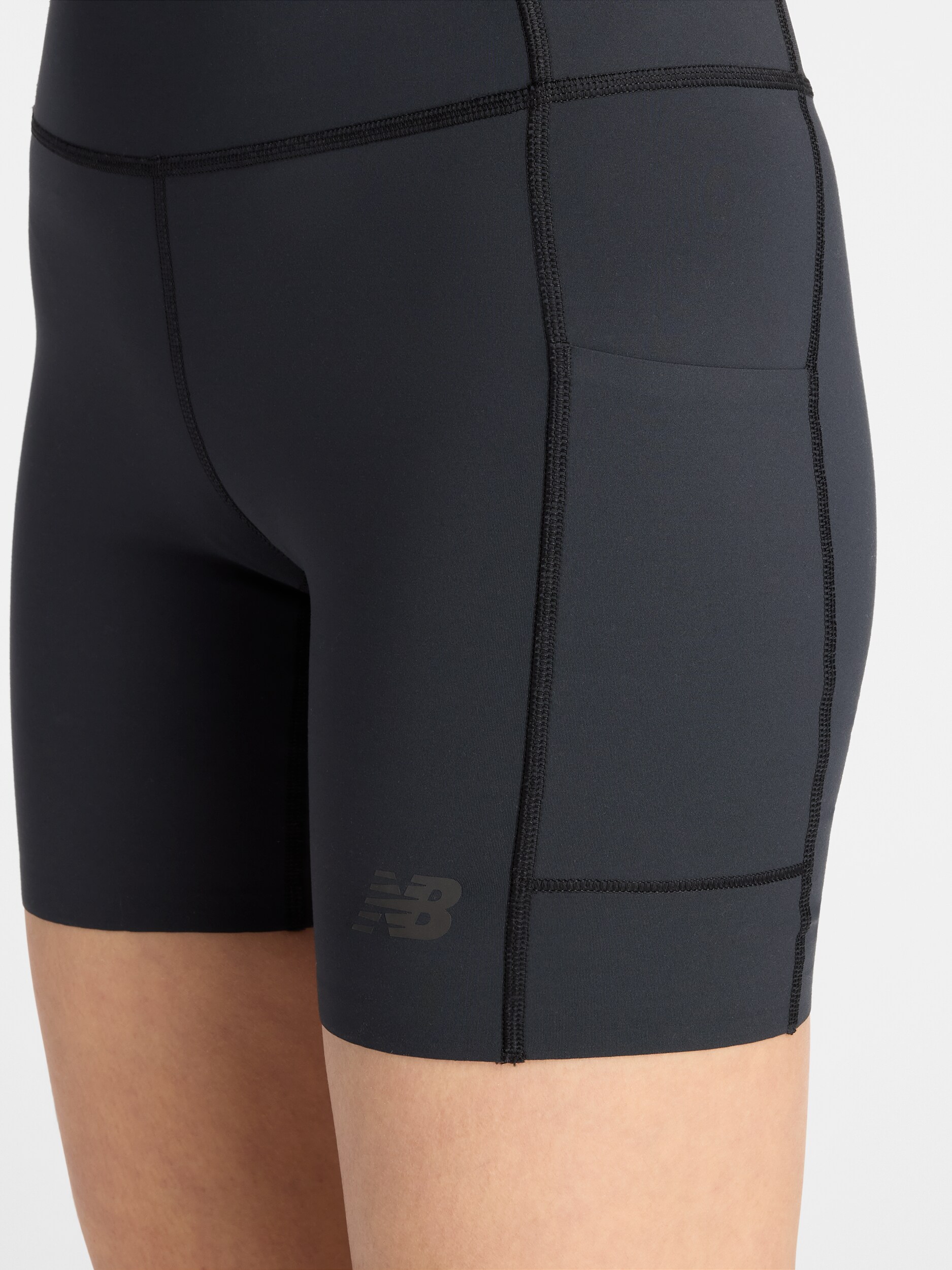 NEW BALANCE, W SLEEK STORAGE RACE SHORTS 6"