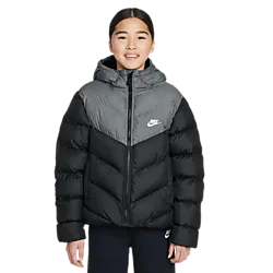 J Nsw Adp Puffer Colorblock - Black/smoke Grey Model01 Small1x1