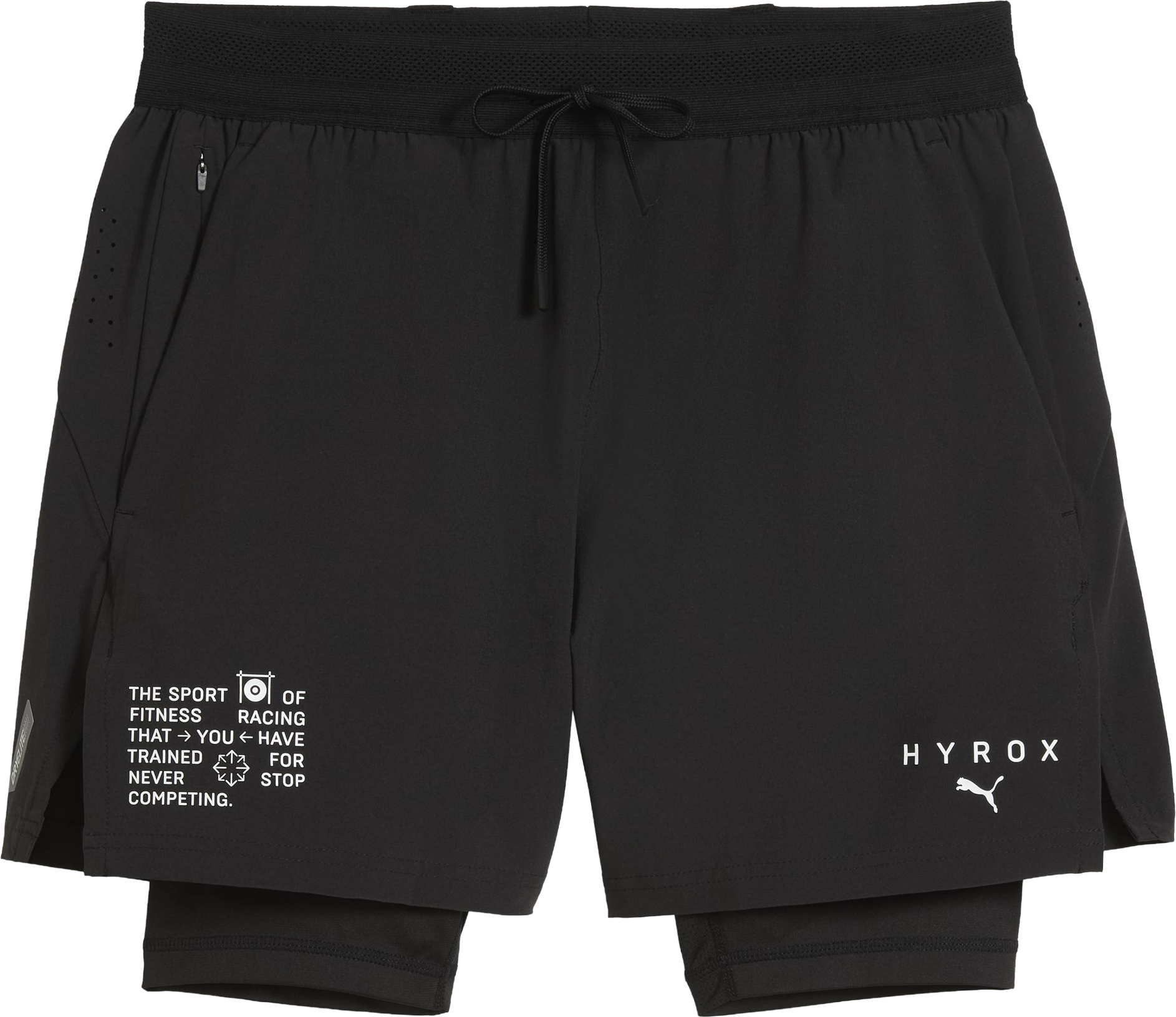 
PUMA, 
M PUMA X HYROX 2IN1 PWRMODE SHORT, 
Detail 1
