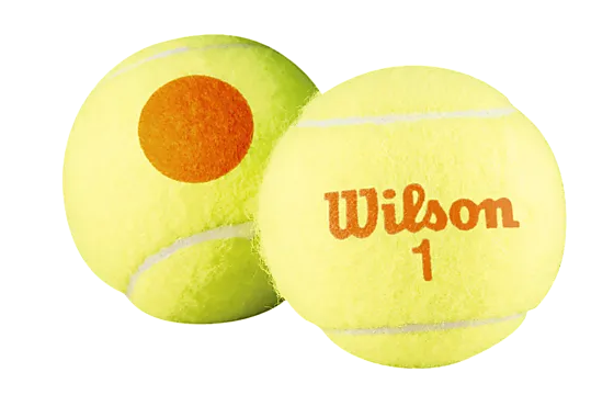 Set van 12 tennisballen Wilson Starter Orange Set van 12 tennisballen Wilson Starter Orange