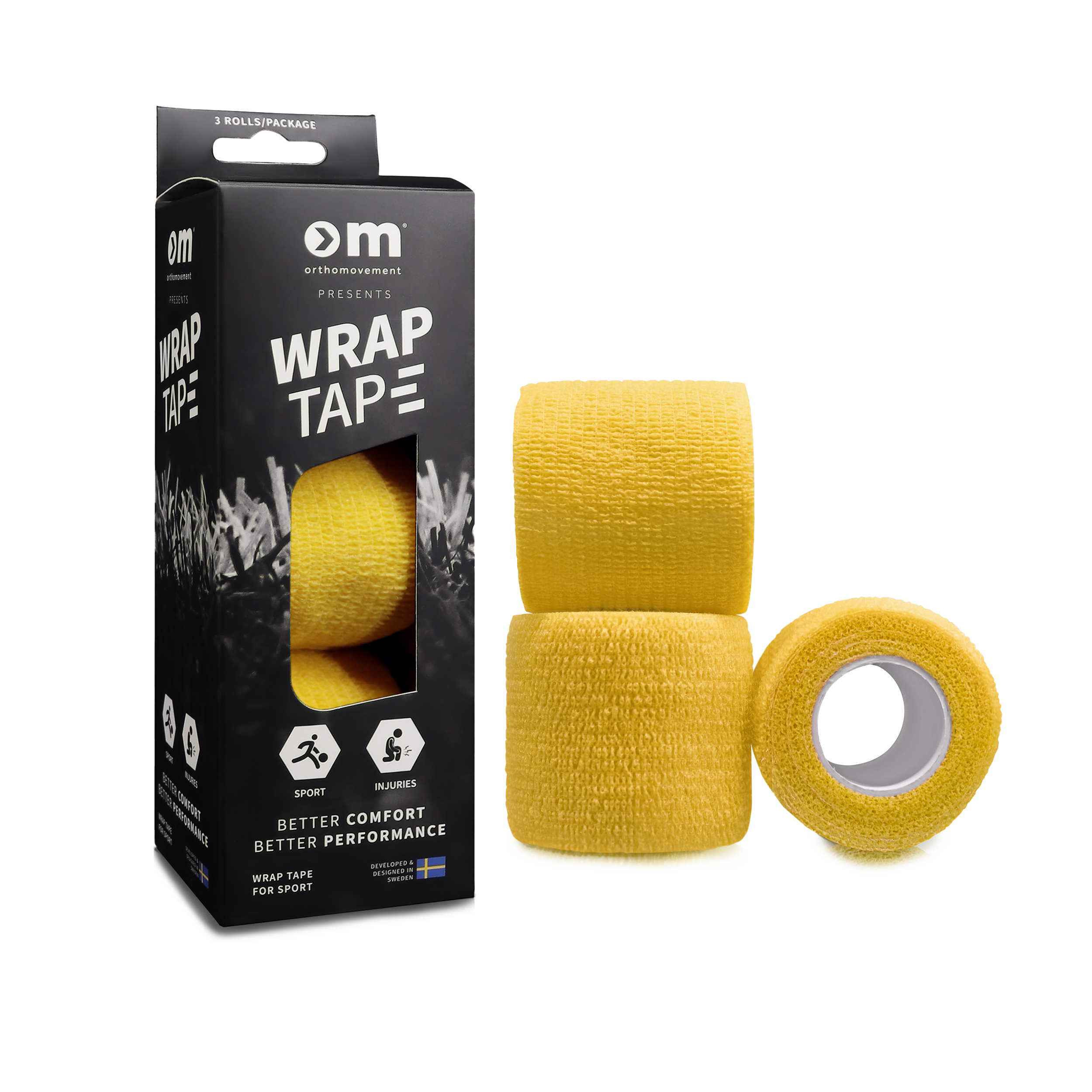 
ORTHO MOVEMENT, 
Wrap Tape 3Pk, 
Detail 1
