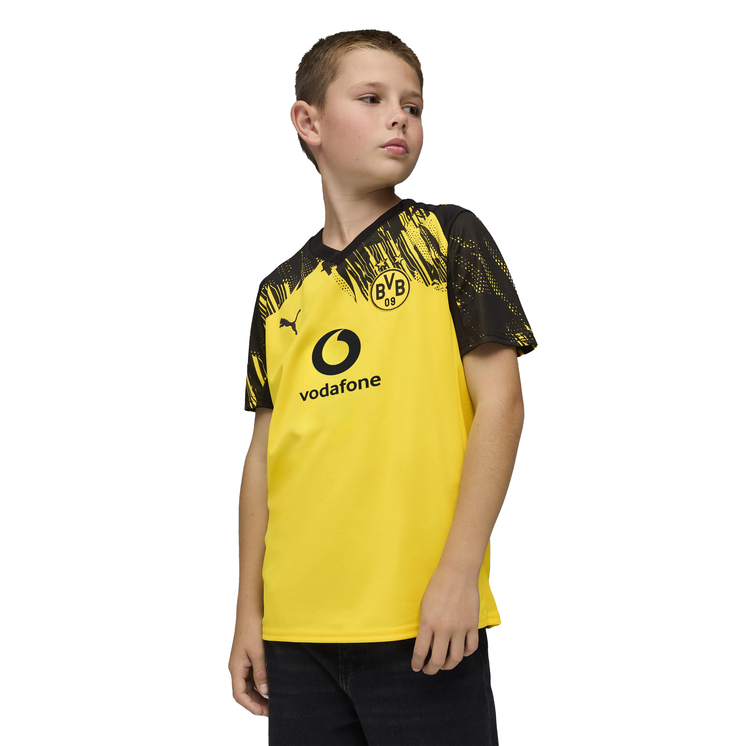 
PUMA, 
Bvb Home Jersey Replica Jr, 
Detail 1
