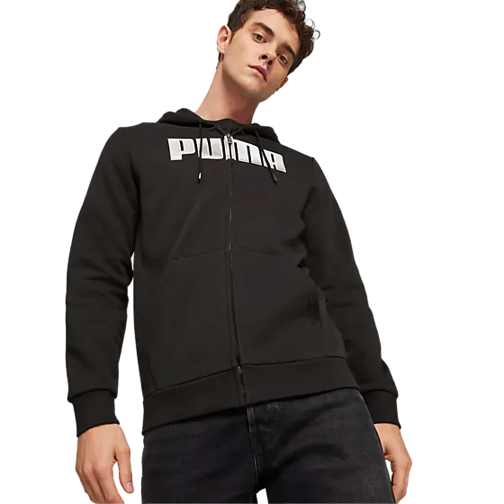 705162101102 PUMA  Mass Merch Full Zip Hood M 705162101102 PUMA Mass Merch Full Zip Hood M  Model01 Detail