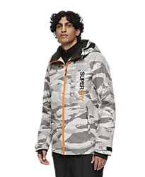 Ski Freestyle Core Jacket - Ice Grey Tiger Model01 Small1x1