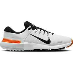 Nike Free Golf Nn Golf Shoes - White/Saftey Or Standard Small1x1