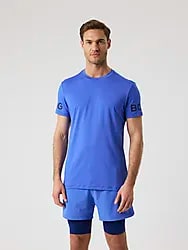 M Borg T-Shirt - AMPARO BLUE Model01 Small1x1